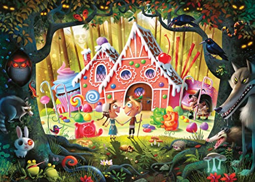 Ravensburger 16950 Hänsel und Gretal 16950-Hänsel und Gretel-1000 Teile Puzzle für Erwachsene und Kinder ab 14 Jahren, ['Blau'], 70 x 50 x 0,2 cm von Ravensburger