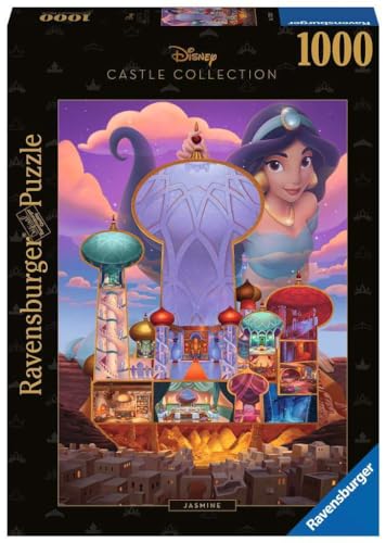 Ravensburger Puzzle 17330 - Jasmin - 1000 Teile Disney Castle Collection Puzzle für Erwachsene und Kinder ab 14 Jahren von Ravensburger