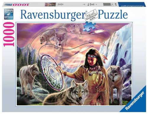 Ravensburger 17394 Die Traumfängerin-1000 Teile Puzzle für Erwachsene und Kinder ab 14 Jahren, Black von Ravensburger