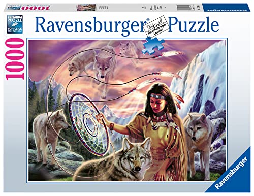 Ravensburger 17394 Die Traumfängerin-1000 Teile Puzzle für Erwachsene und Kinder ab 14 Jahren, Black von Ravensburger