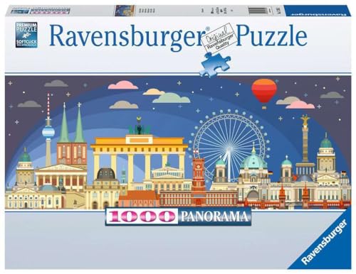 Ravensburger Puzzle 17394 Nachts in Berlin - 1000 Teile Puzzle für Erwachsene und Kinder ab 14 Jahren von Ravensburger