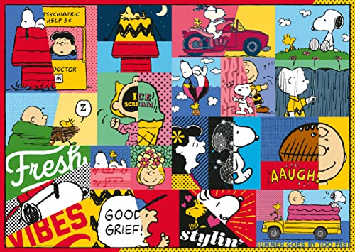 Ravensburger 17539 17539-Peanuts Momente-1000 Teile Snoopy Puzzle für Erwachsene und Kinder ab 14 Jahren, Yellow von Ravensburger