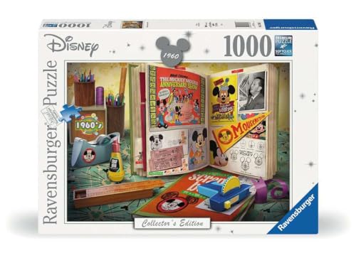 Ravensburger Puzzle 17585-1960 Mickey Anniversary - 1000 Teile Disney Puzzle für Erwachsene und Kinder ab 14 Jahren von Ravensburger