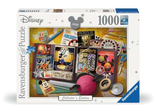 Ravensburger Puzzle 17586-1970 Mickey Anniversary - 1000 Teile Disney Puzzle für Erwachsene und Kinder ab 14 Jahren von Ravensburger