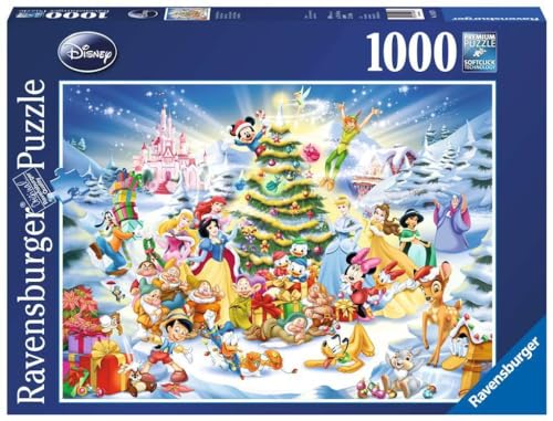 Ravensburger Puzzle 19287 - Disney's Weihnachten - 1000 Teile Disney Puzzle für Erwachsene und Kinder ab 14 Jahren von Ravensburger