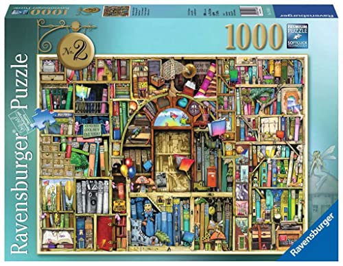 Ravensburger Puzzle 19418 - Magisches Bücherregal Nr.2 - 1000 Teile Puzzle für Erwachsene und Kinder ab 14 Jahren von Ravensburger