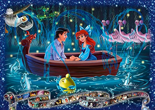 Ravensburger Puzzle 19745 Arielle 1000 Teile Disney Puzzle für Erwachsene und Kinder ab 14 Jahren, Grey von Ravensburger