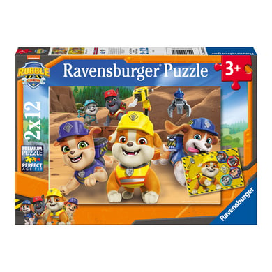 Ravensburger Puzzle 2 x 12 Teile Rubble & Crew von Ravensburger