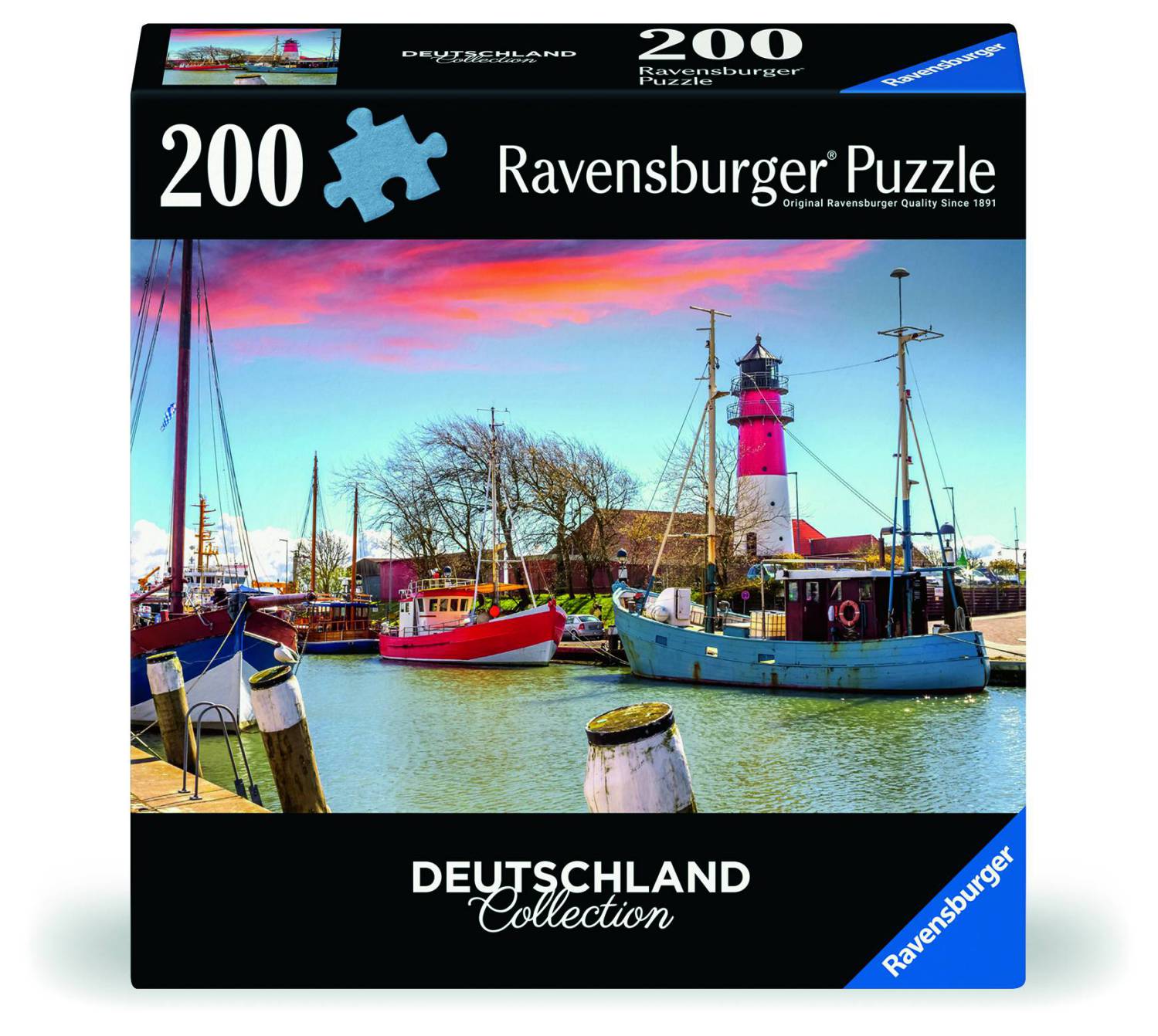 Ravensburger Puzzle 200 Teile - Der Hafen von Büsum - Ravensburger Puzzle 200 Teile - Der Hafen von Büsum - von Ravensburger