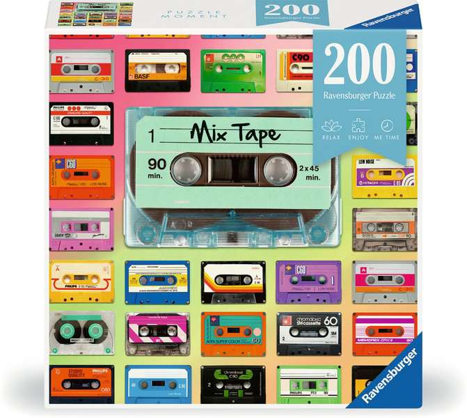 Ravensburger Puzzle 200 Teile - Mix Tape - Ravensburger Puzzle 200 Teile - Mix Tape - von Ravensburger