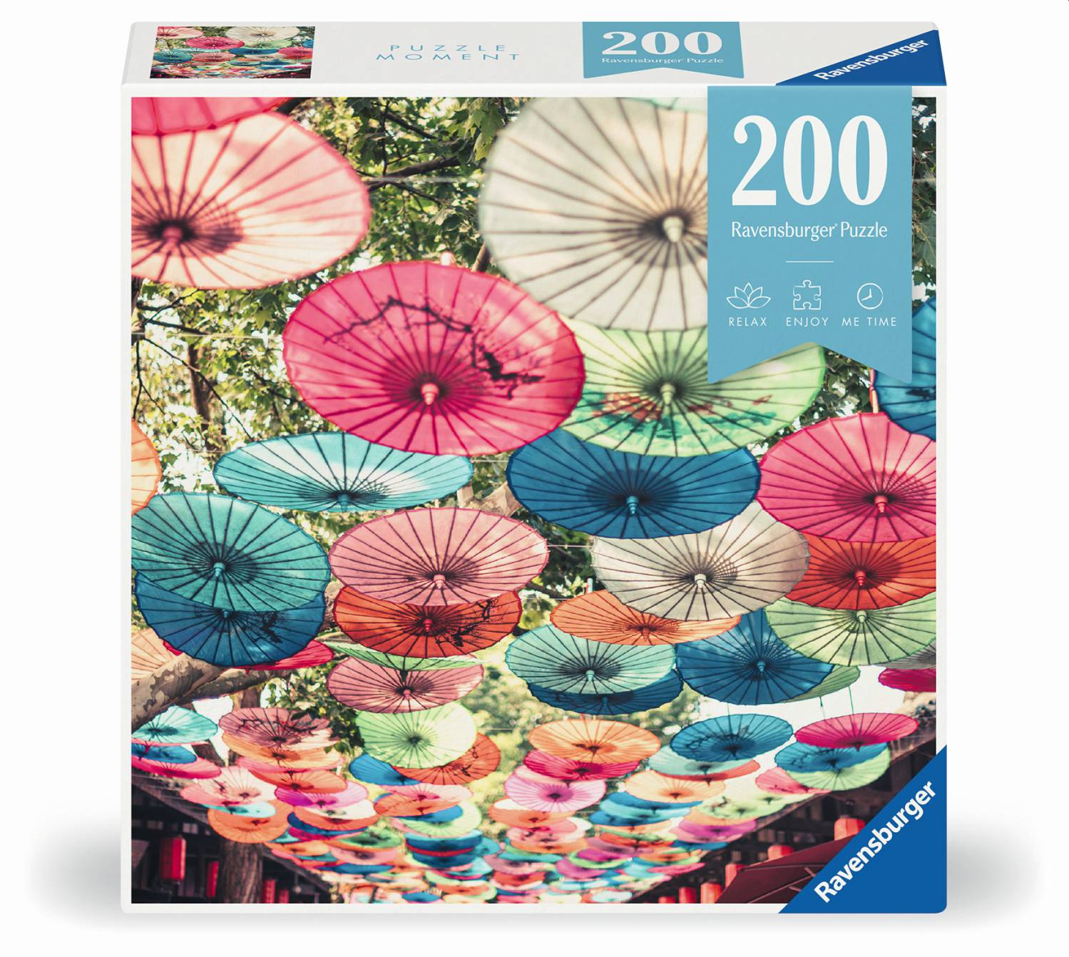 Ravensburger Puzzle 200 Teile - Regenschirme - Ravensburger Puzzle 200 Teile - Regenschirme - von Ravensburger