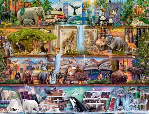 Ravensburger Puzzle 16652 - Big Animal World - 2000 Teile Puzzle für Erwachsene und Kinder ab 14 Jahren, Motiv von Aimee Stewart von Ravensburger