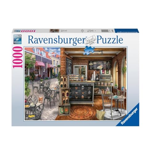 Ravensburger Puzzle 2D 1000 elementów: Urocza Kawiarnia, Nowy Design von Ravensburger