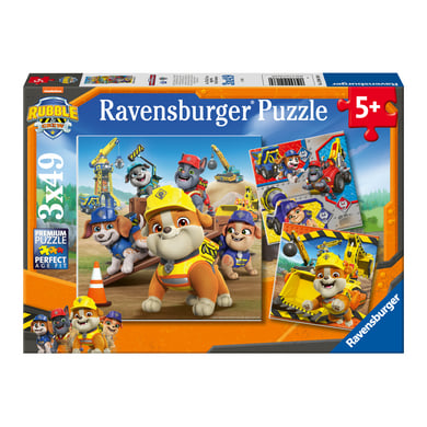 Ravensburger Puzzle 3 x 49 Rubble & Crew von Ravensburger