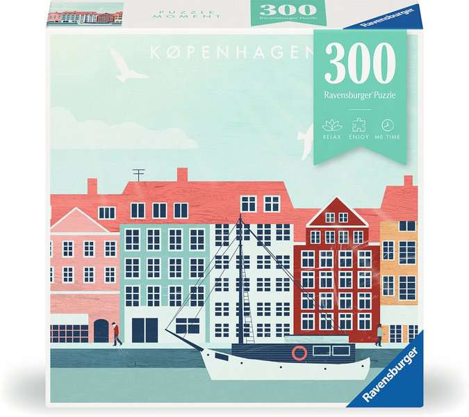 Ravensburger Puzzle 300 Teile - City Kopenhagen - Ravensburger Puzzle 300 Teile - City Kopenhagen - von Ravensburger
