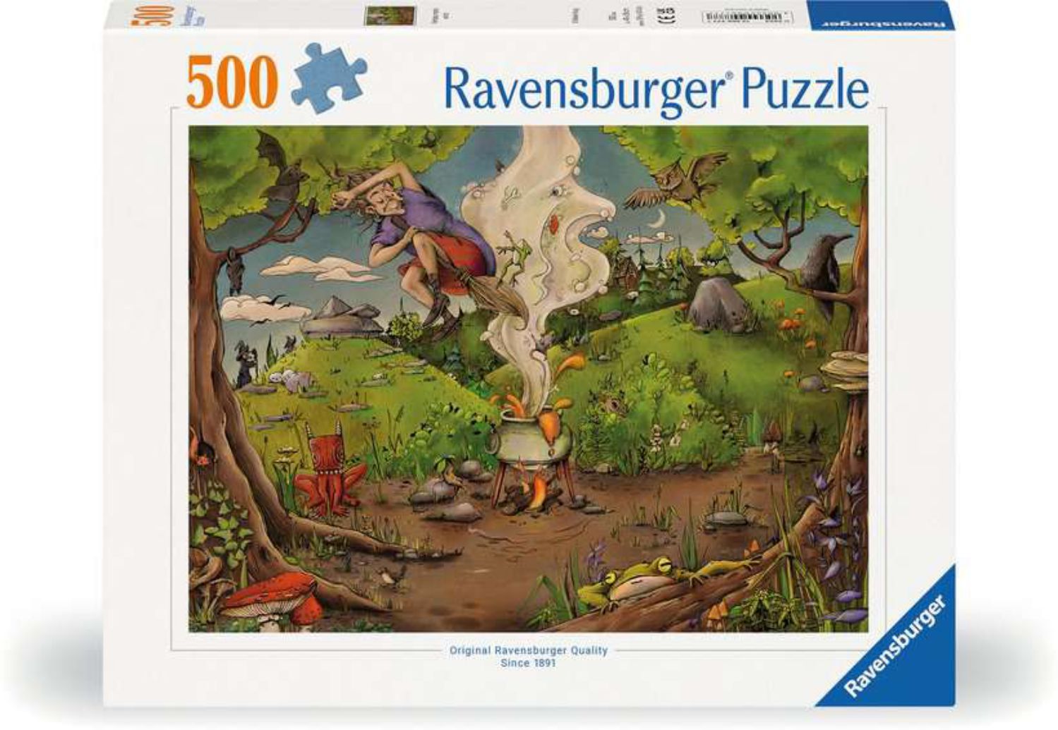 Ravensburger Puzzle 500 Teile – Bei der Waldhexe - Ravensburger Puzzle 500 Teile – Bei der Waldhexe - von Ravensburger