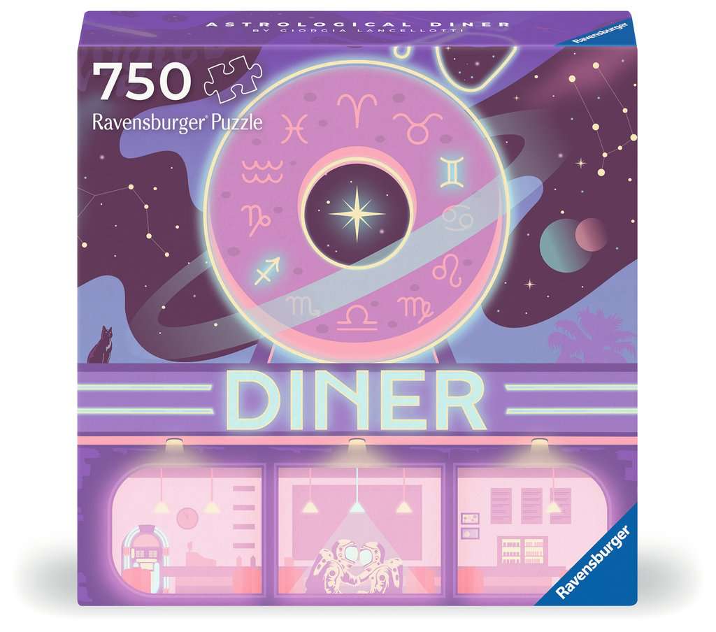 Ravensburger Puzzle 750 Teile - Astrological Diner - Ravensburger Puzzle 750 Teile - Astrological Diner - von Ravensburger