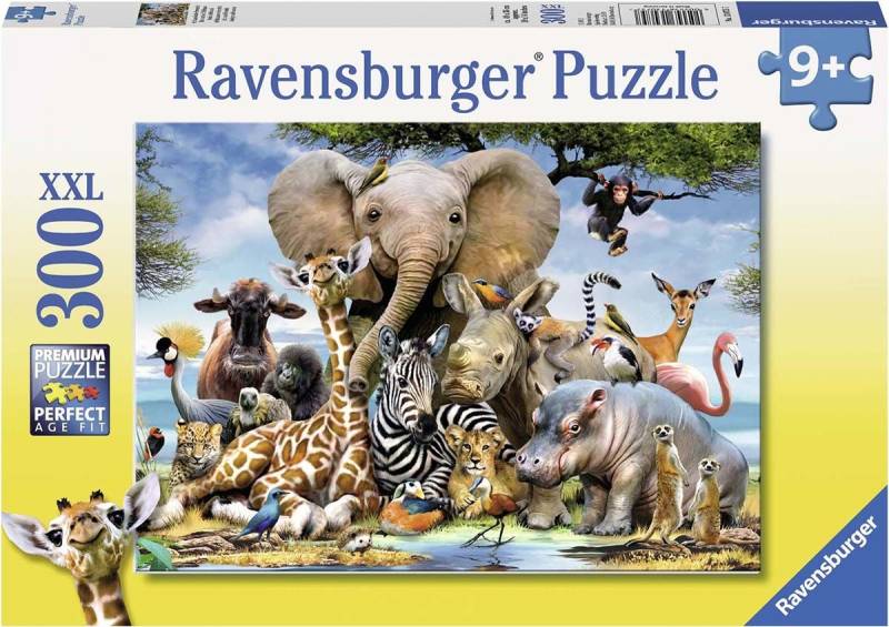 Ravensburger Puzzle Afrikanische Freunde 300 Teile von Ravensburger