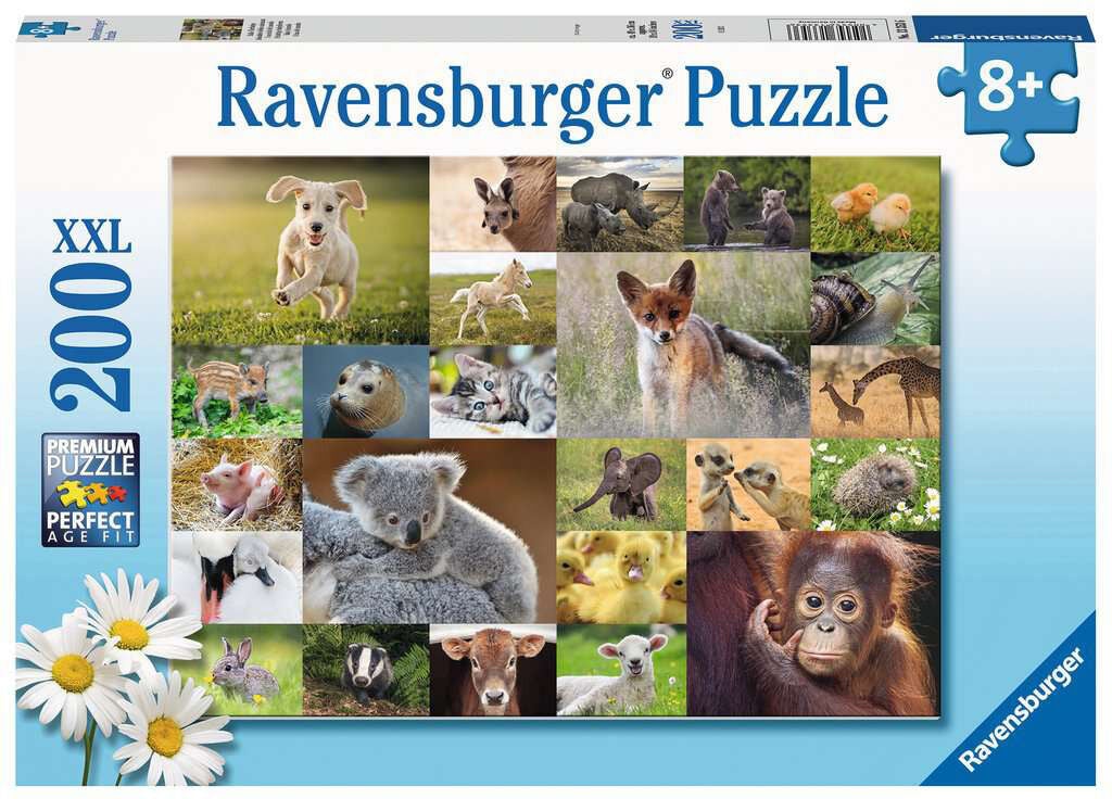 Ravensburger Puzzle Animal Babies 200 Teile von Ravensburger