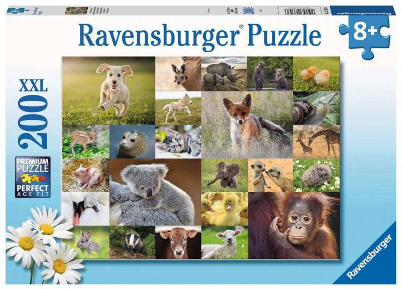 Ravensburger Puzzle Animal Babies 200 Teile von Ravensburger