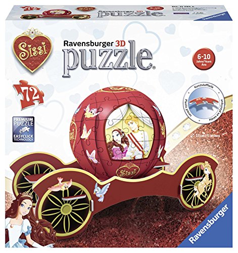 Ravensburger 11795 Sissi Puzzle Ball 3D Carriage von Ravensburger