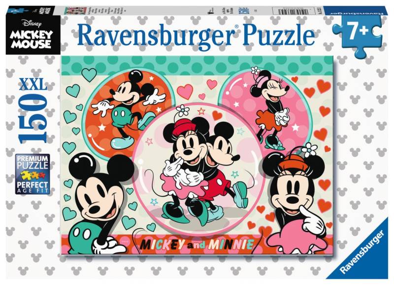 Ravensburger Puzzle Disney Micky und Minnie Maus 150 Teile von Ravensburger