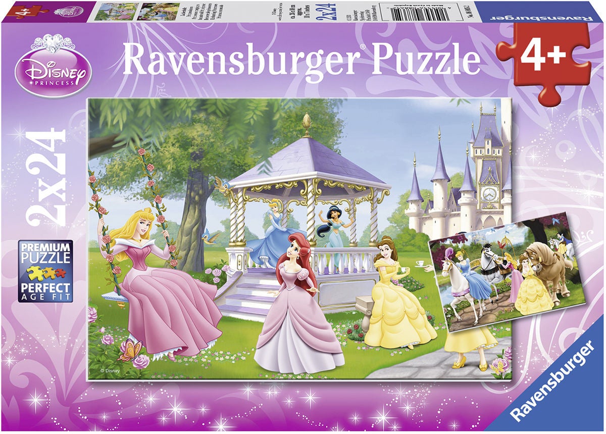 Ravensburger Puzzle Disney Prinzessinnen 2x24 Teile von Ravensburger