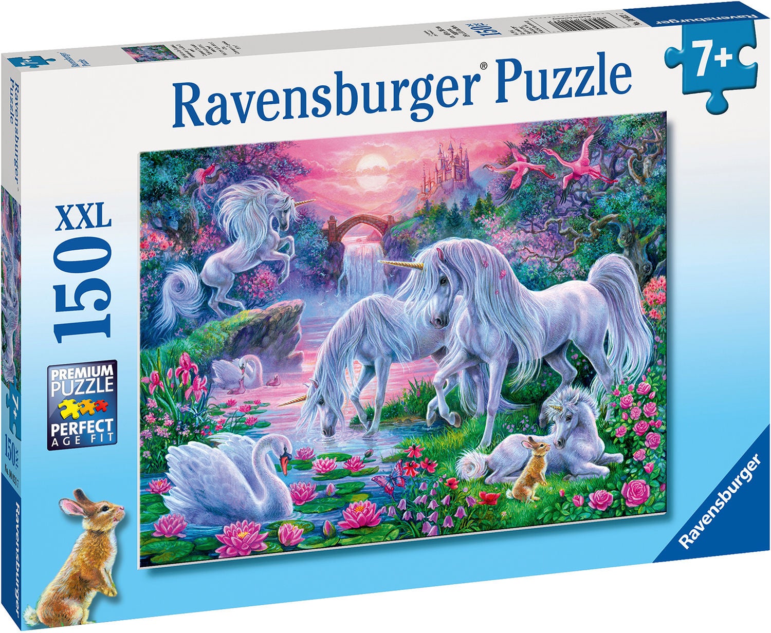 Ravensburger Puzzle Einhorn im Sonnenuntergang 150 Teile von Ravensburger