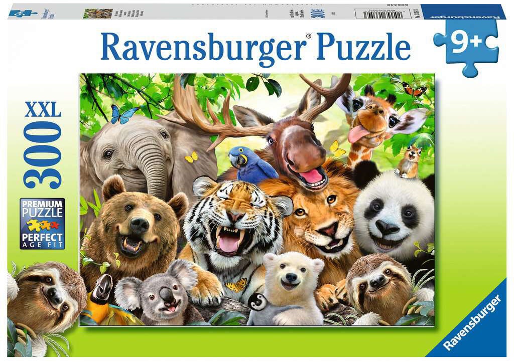 Ravensburger Puzzle Exotic Animals Selfie XXL 300 Teile von Ravensburger