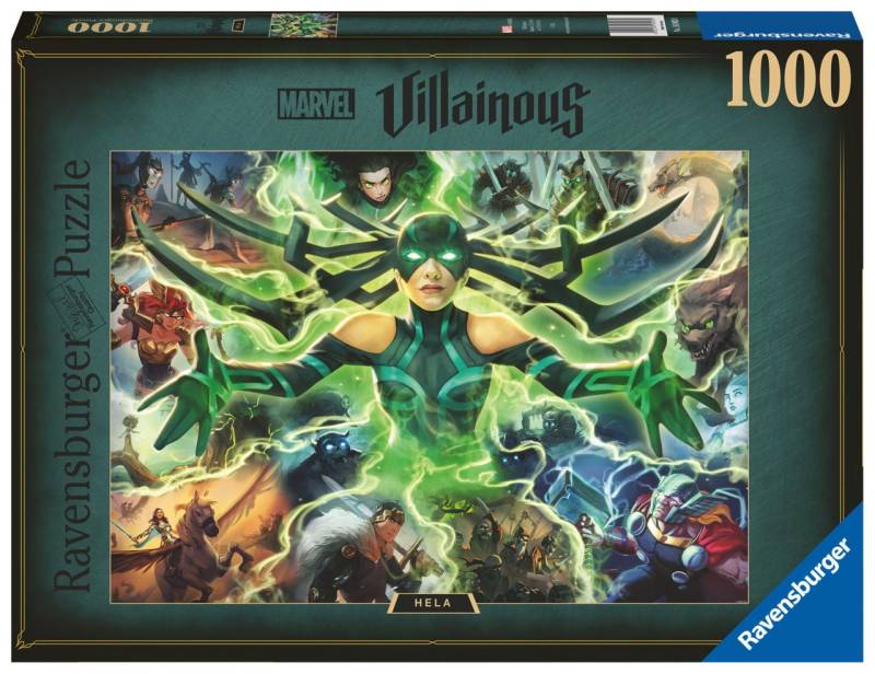 Ravensburger Puzzle Marvel Villainous Hela 1000 Teile von Ravensburger