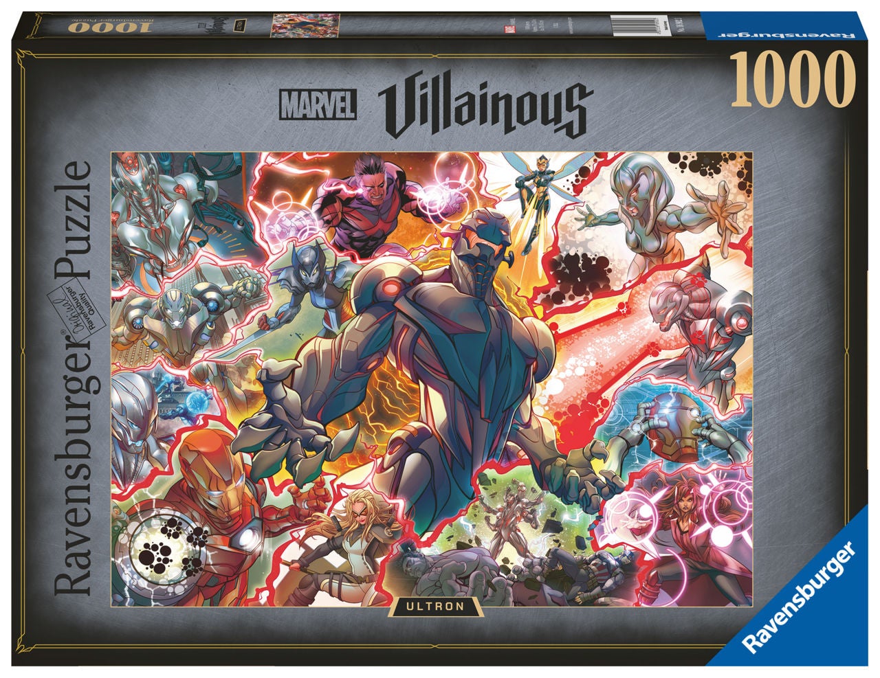 Ravensburger Puzzle Marvel Villainous Ultron 1000 Teile von Ravensburger