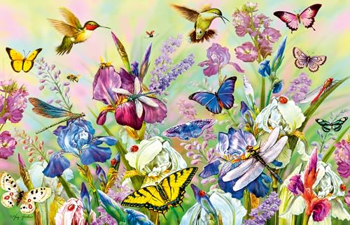 Ravensburger Puzzle 12000767 - Flowery meadow - 200 Teile Puzzle für Erwachsene und Kinder ab 8 Jahren, Kleines Puzzle, Blau von Ravensburger