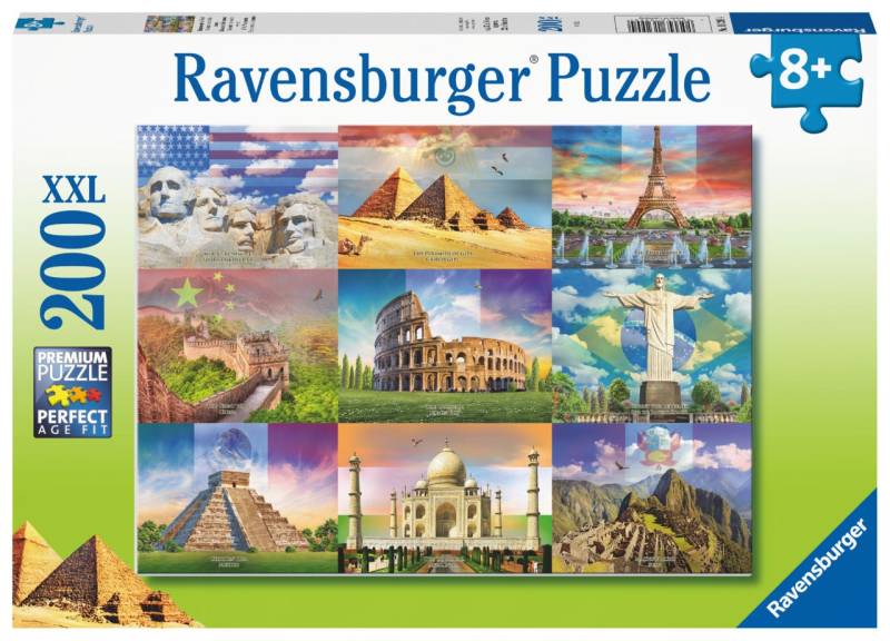 Ravensburger Puzzle Monumente der Welt 200 Teile von Ravensburger