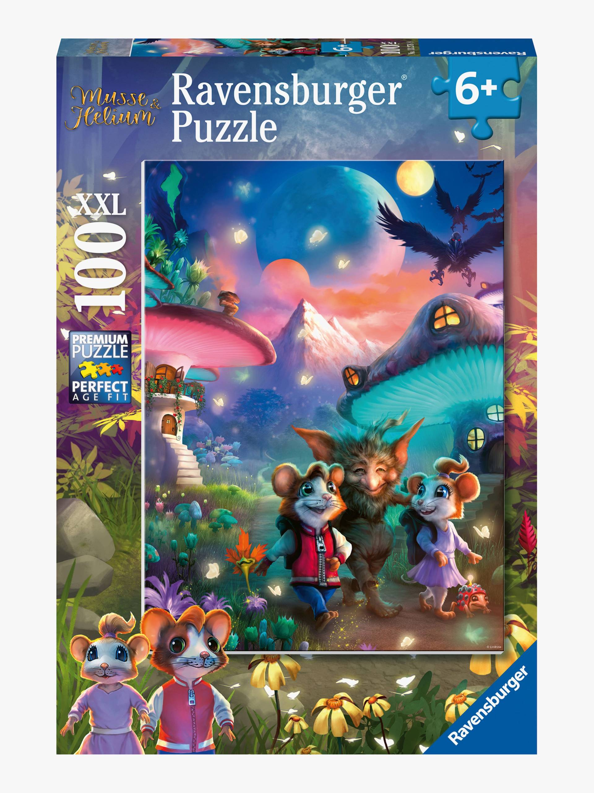 Ravensburger Puzzle Musse & Helium, 100 Teile Ravensburger Puzzle Musse & Helium, 100 Teile von Ravensburger