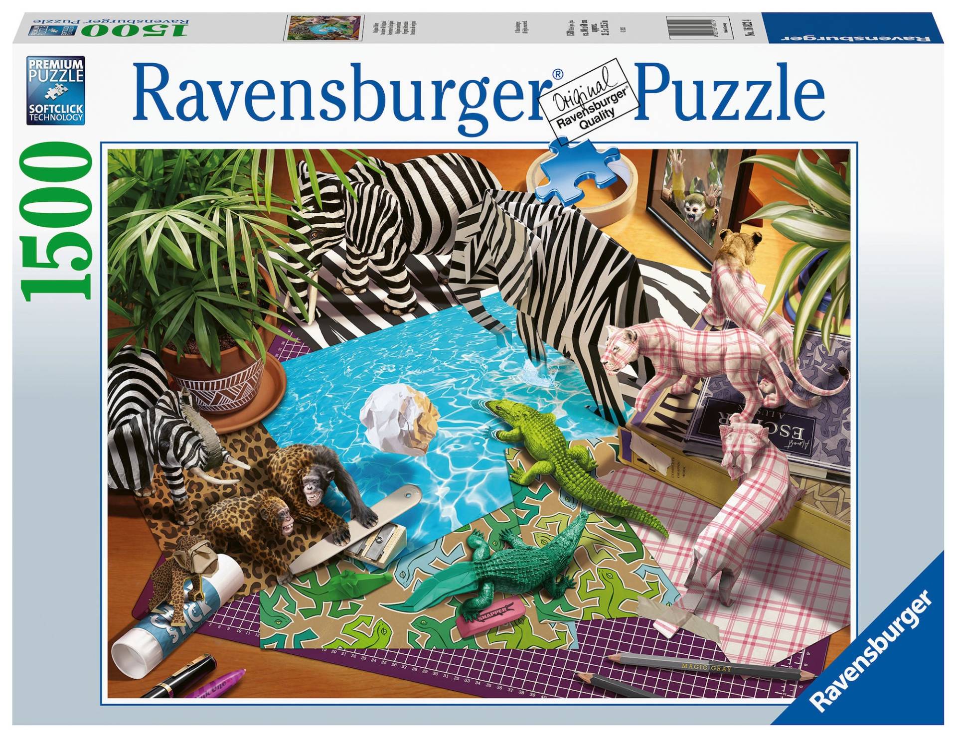 Ravensburger Puzzle Origami Adventure, 1500 Teile von Ravensburger