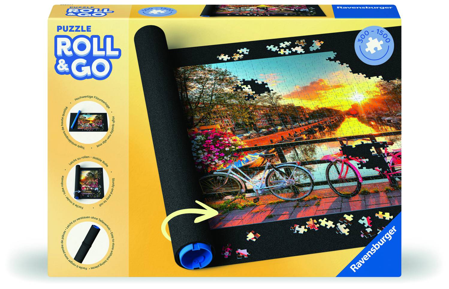 Ravensburger Puzzle Roll & Go bis 1500 Teile - Ravensburger Puzzle Roll & Go bis 1500 Teile - von Ravensburger