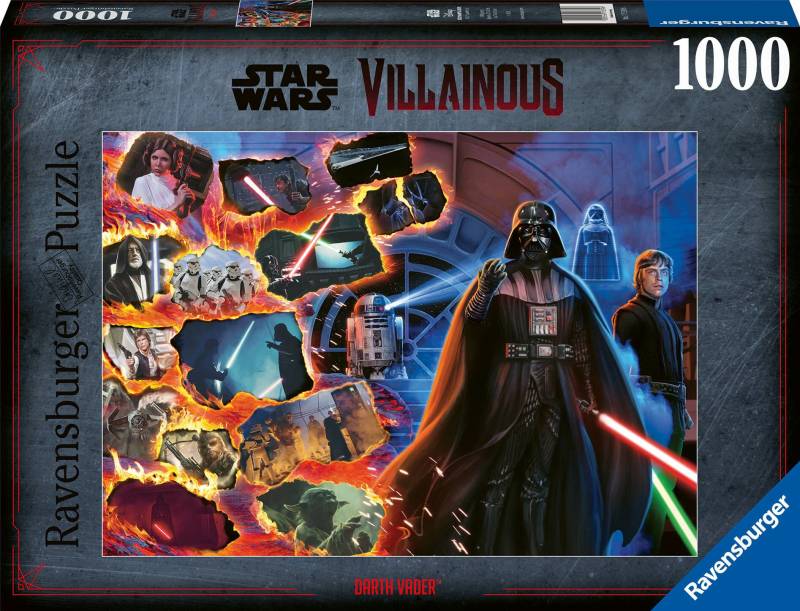 Ravensburger Puzzle Star Wars Villainous Darth Vader 1000 Teile von Ravensburger