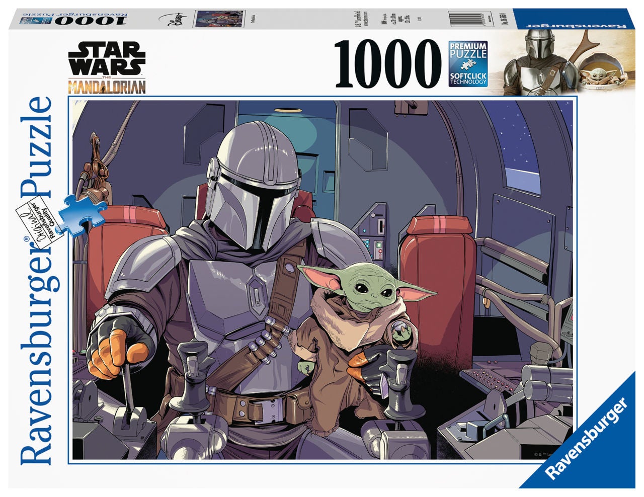 Ravensburger Puzzle The Mandalorian 1000 Teile von Ravensburger