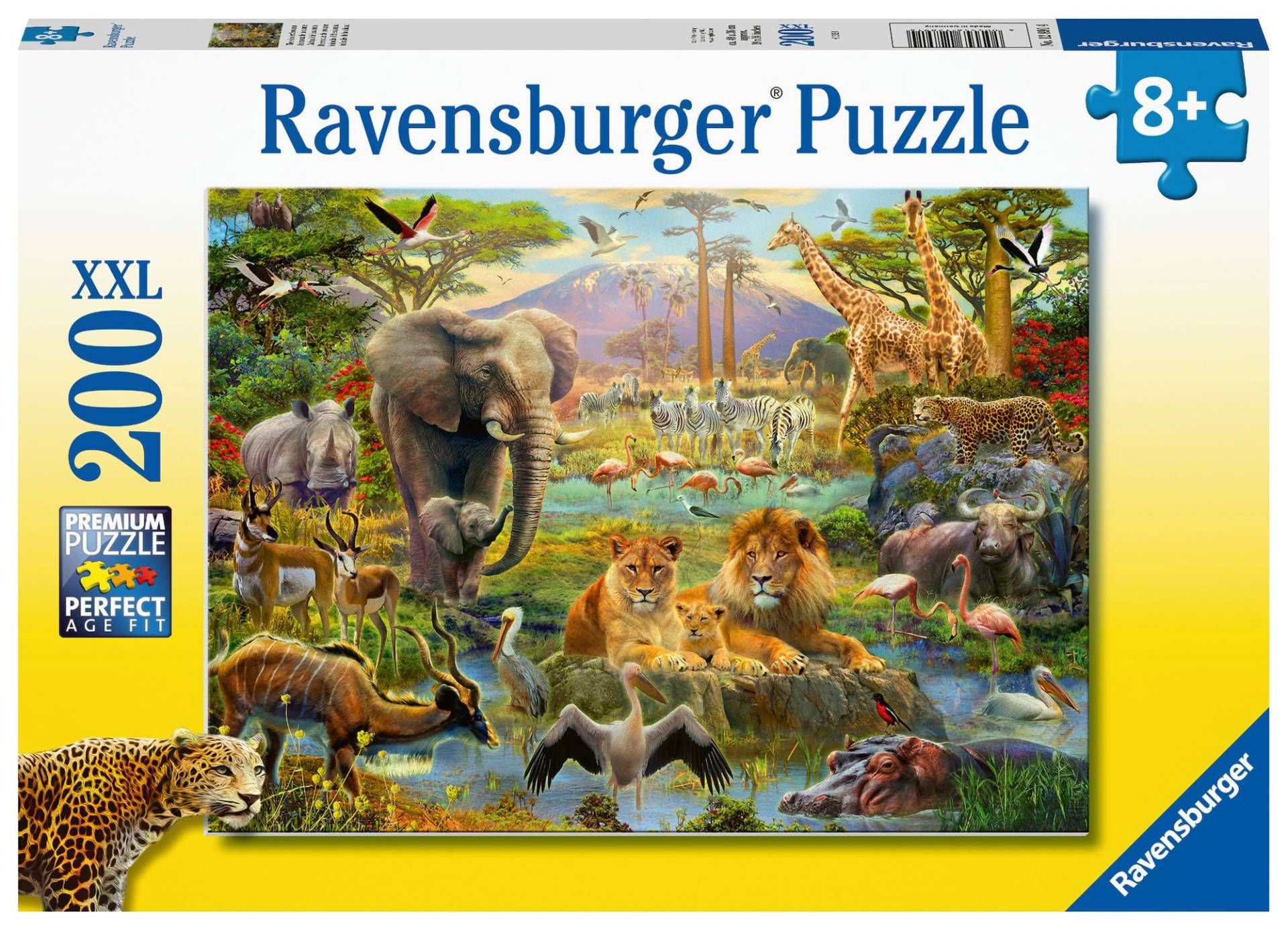 Ravensburger Puzzle Tiere in der Savanne 200 Teile von Ravensburger