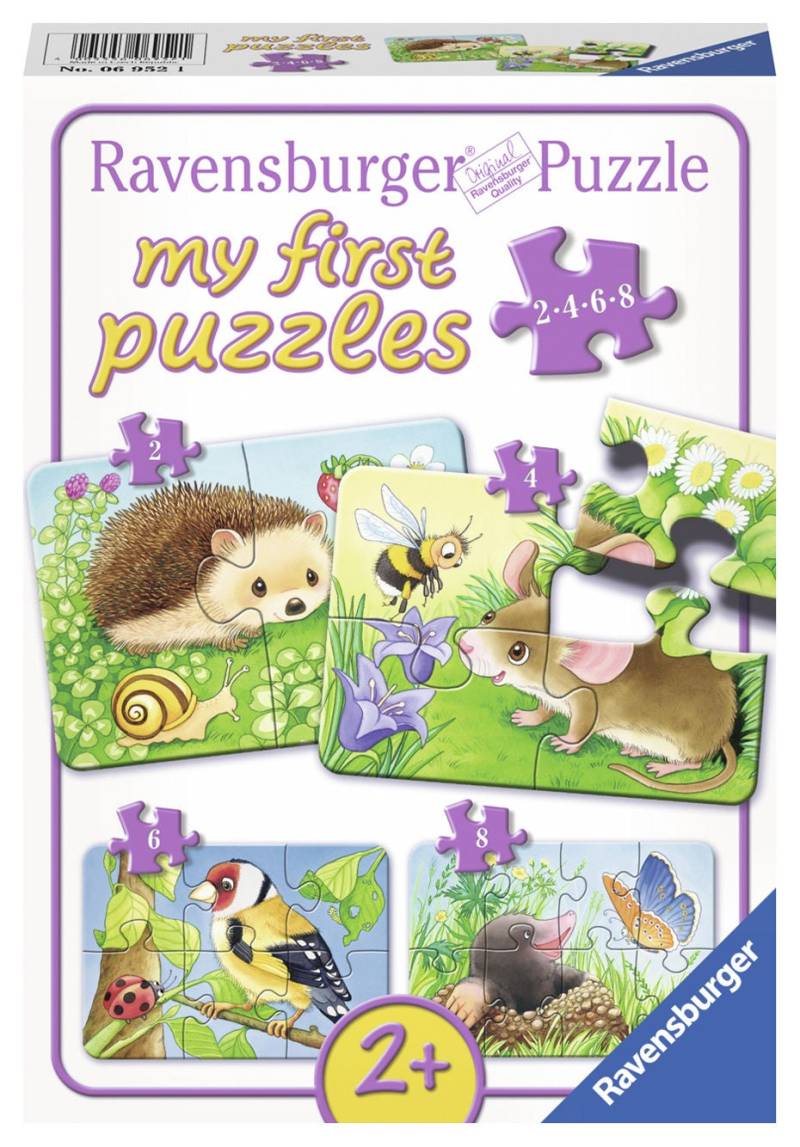 Ravensburger Puzzle Waldtiere 2, 4, 6 &  8 Teile von Ravensburger