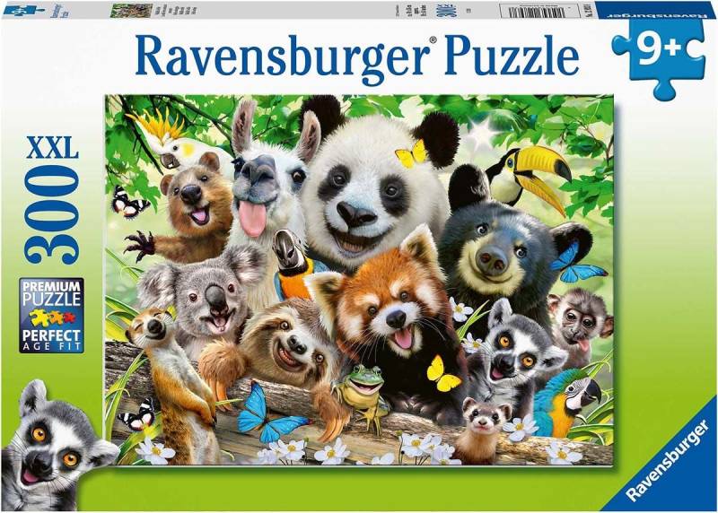 Ravensburger Puzzle Wildtiere Selfie 300 Teile von Ravensburger