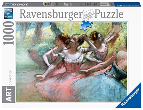 Ravensburger 4005556148479 1000 pièces Art Collection Quatre Ballerines sur la scène Edgar Degas Puzzle für Erwachsene von Ravensburger