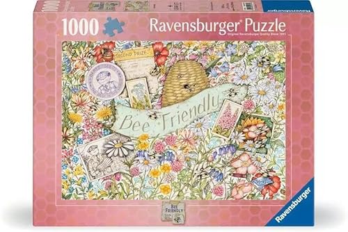 Ravensburger Puzzle für Erwachsene – Puzzle 1000 Teile – Bienenfreunde – Erwachsene und Kinder ab 14 Jahren – Hochwertiges Puzzle – Natur – 12001079 von Ravensburger