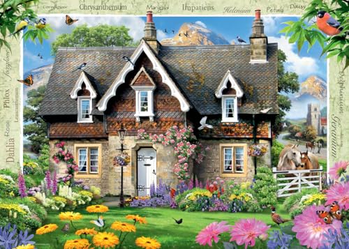 Ravensburger Puzzle: Bauernhaus, Puzzle, 1000 Teile, Puzzles für Erwachsene, Puzzle 1000 Teile, Kleber zum Einrahmen von Puzzles, Erwachsenenpuzzle, Geschenke für Erwachsene, 70 x 50 cm von Ravensburger