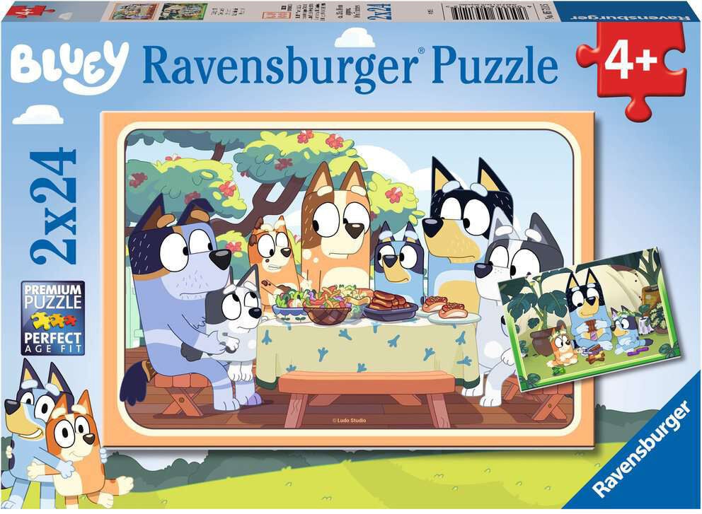 Ravensburger Puzzles Bluey 2x24 Teile von Ravensburger