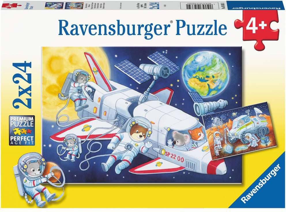 Ravensburger Puzzles Journey through space 2x24 Teile von Ravensburger