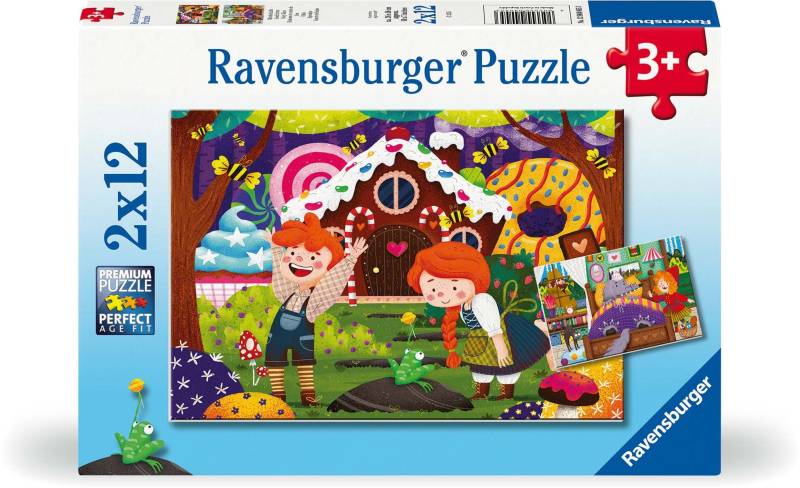 Ravensburger Puzzles Märchen 2x12 Teile von Ravensburger