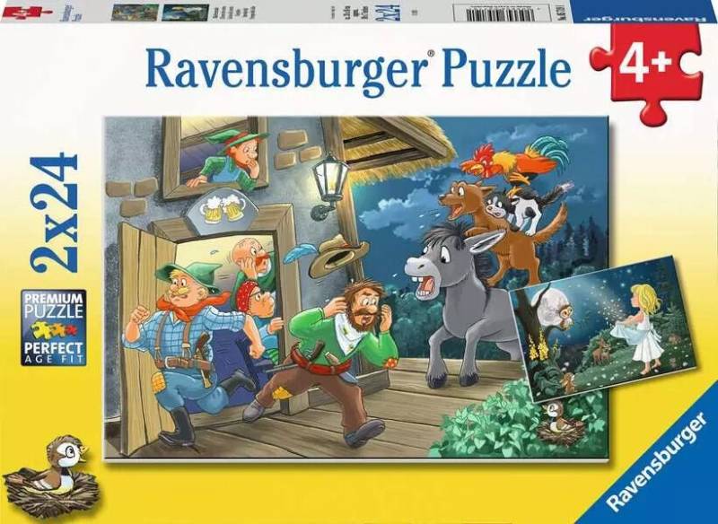 Ravensburger Puzzles Märchen 2x24 Teile von Ravensburger