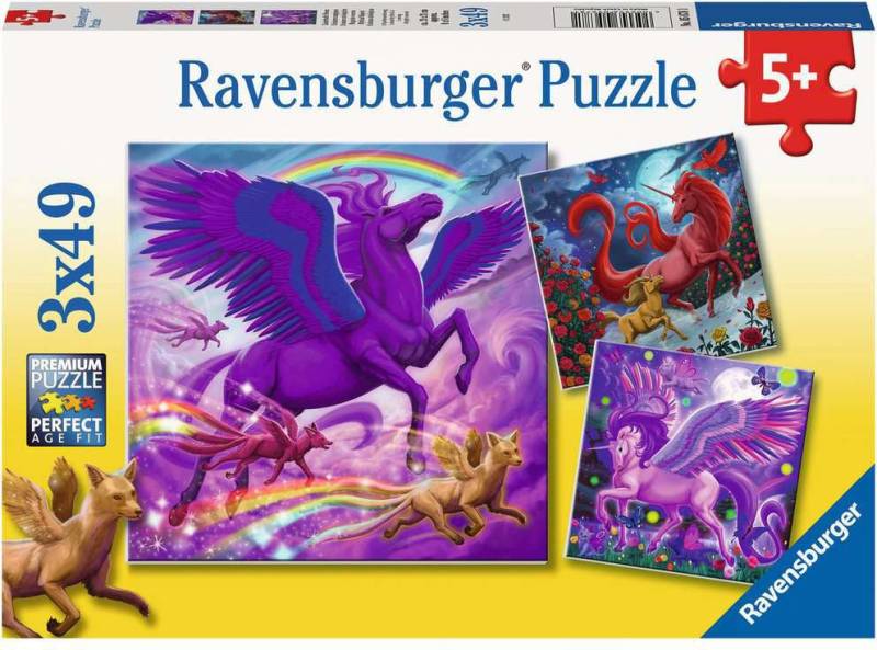 Ravensburger Puzzles Mythical Majesty 3x49 Teile von Ravensburger