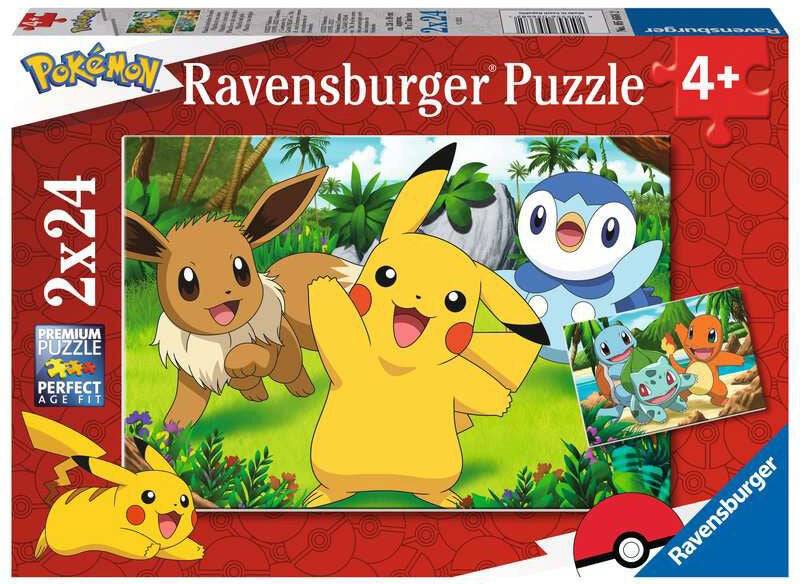 Ravensburger Puzzles Pokémon 2x24 Teile von Ravensburger